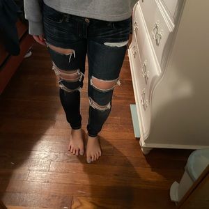 American Eagle Ripped Skinny Jeans